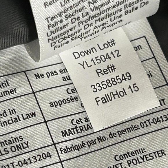 Eddie Bauer Vest Mens Large Blue Gray Down Puffer Quilted Insulated Zip Pockets - Picture 10 of 16